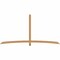 Ekena Millwork Bellingham Timber Gable Bracket, Western Red Cedar, 108"W x 54"H x 3 1/2"D x 3 1/2"F, 12/12 Pitch GBW108X54X0404BEL00SWR - alternate 1